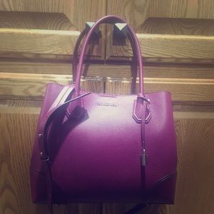 NEW Michael Kors Mercer Gallery Medium Center ZIP